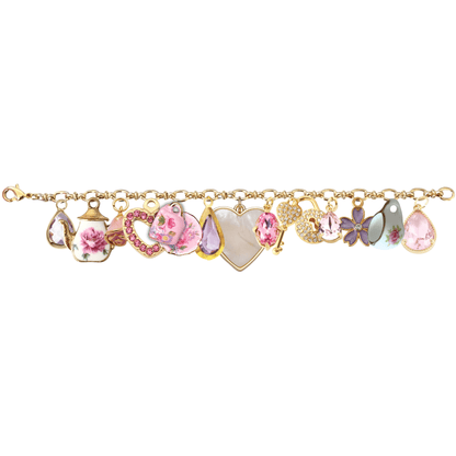 "Tea Party" Charm Bracelet
