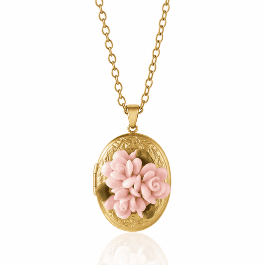 Amelia Locket Necklace - Elisa Charms