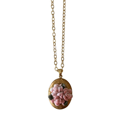 Amelia Locket Necklace - Elisa Charms
