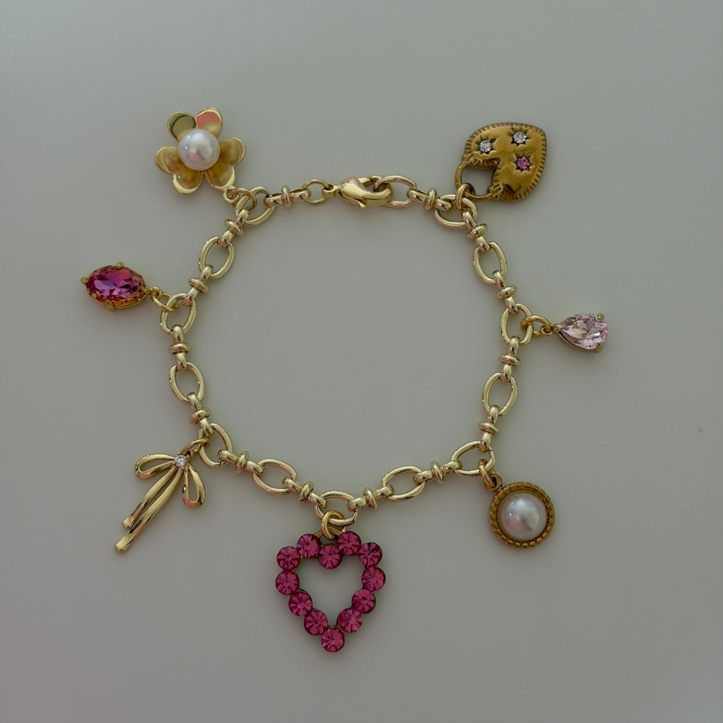 Athena Charm Bracelet - Elisa Charms