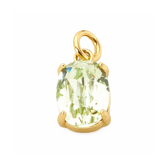 August Birthstone Charm - Elisa Charms