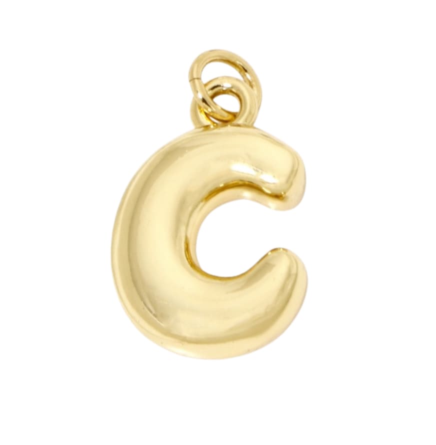 Bubble Letter "C" Charm - Elisa Charms