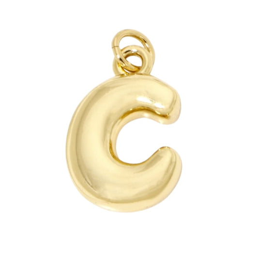 Bubble Letter "C" Charm - Elisa Charms
