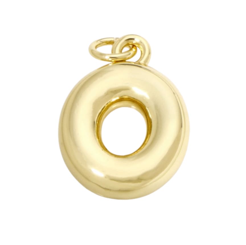 Bubble Letter "O" Charm - Elisa Charms