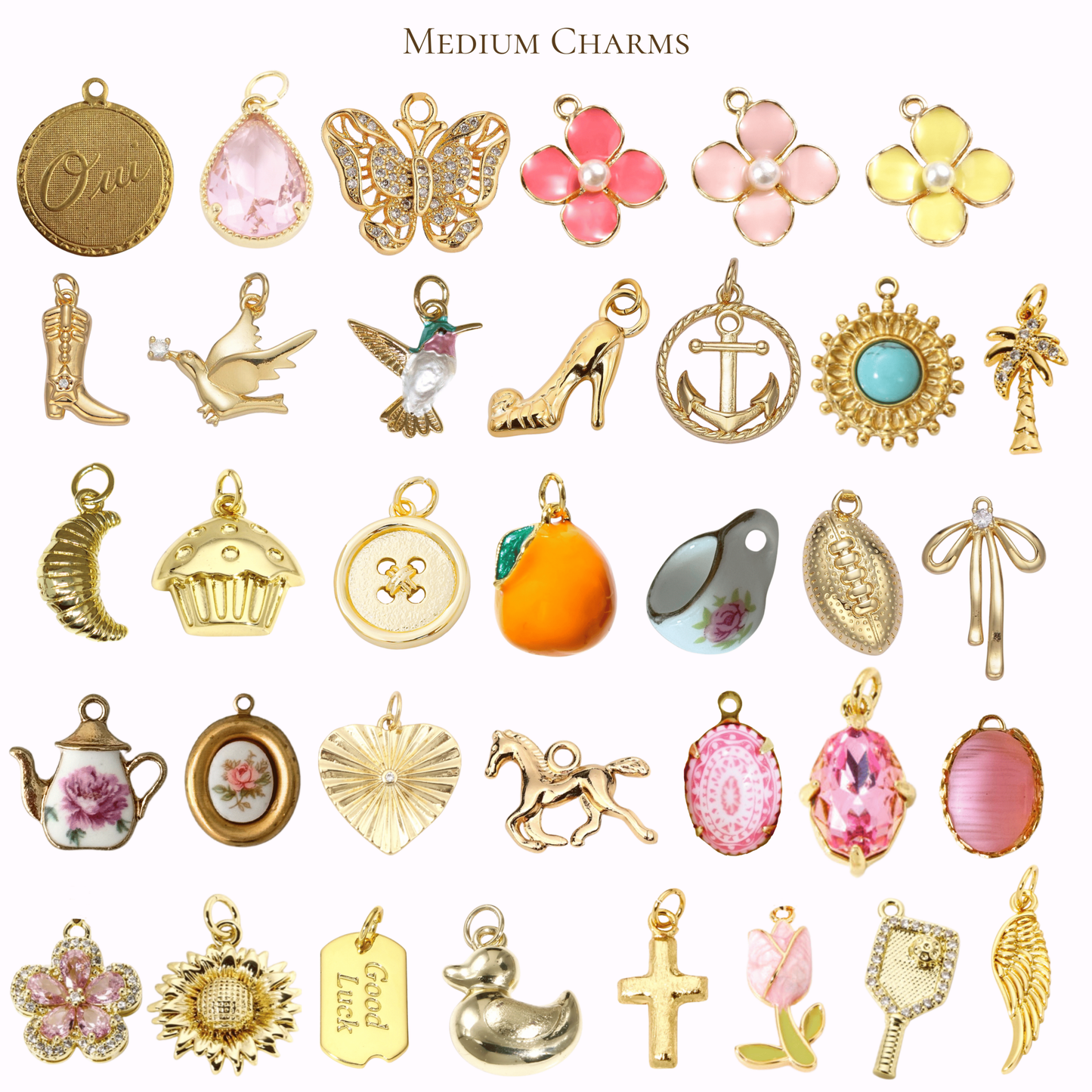 Build Your Own Charm Bracelet - Elisa Charms