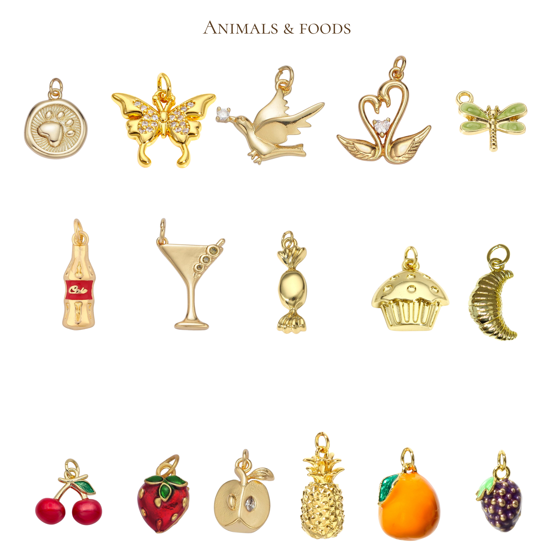 Build Your Own Charm Bracelet // Extra Chunky - Elisa Charms