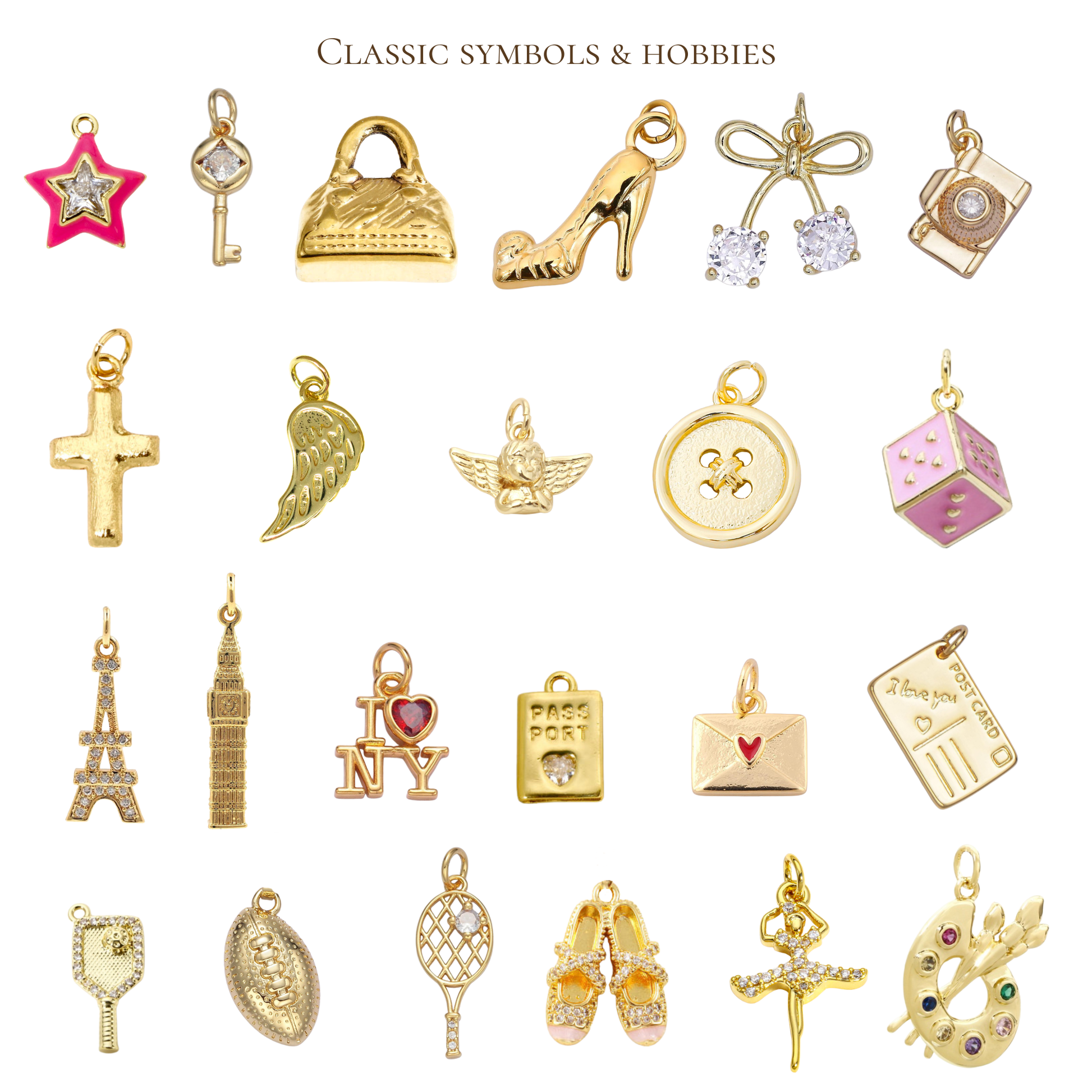 Build Your Own Charm Bracelet // Extra Chunky - Elisa Charms