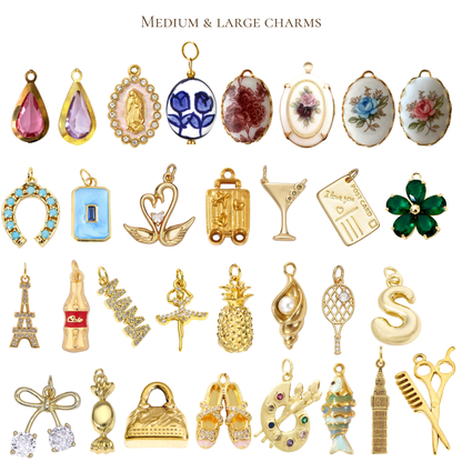 Build Your Own Clip On Charm Necklace - Elisa Charms