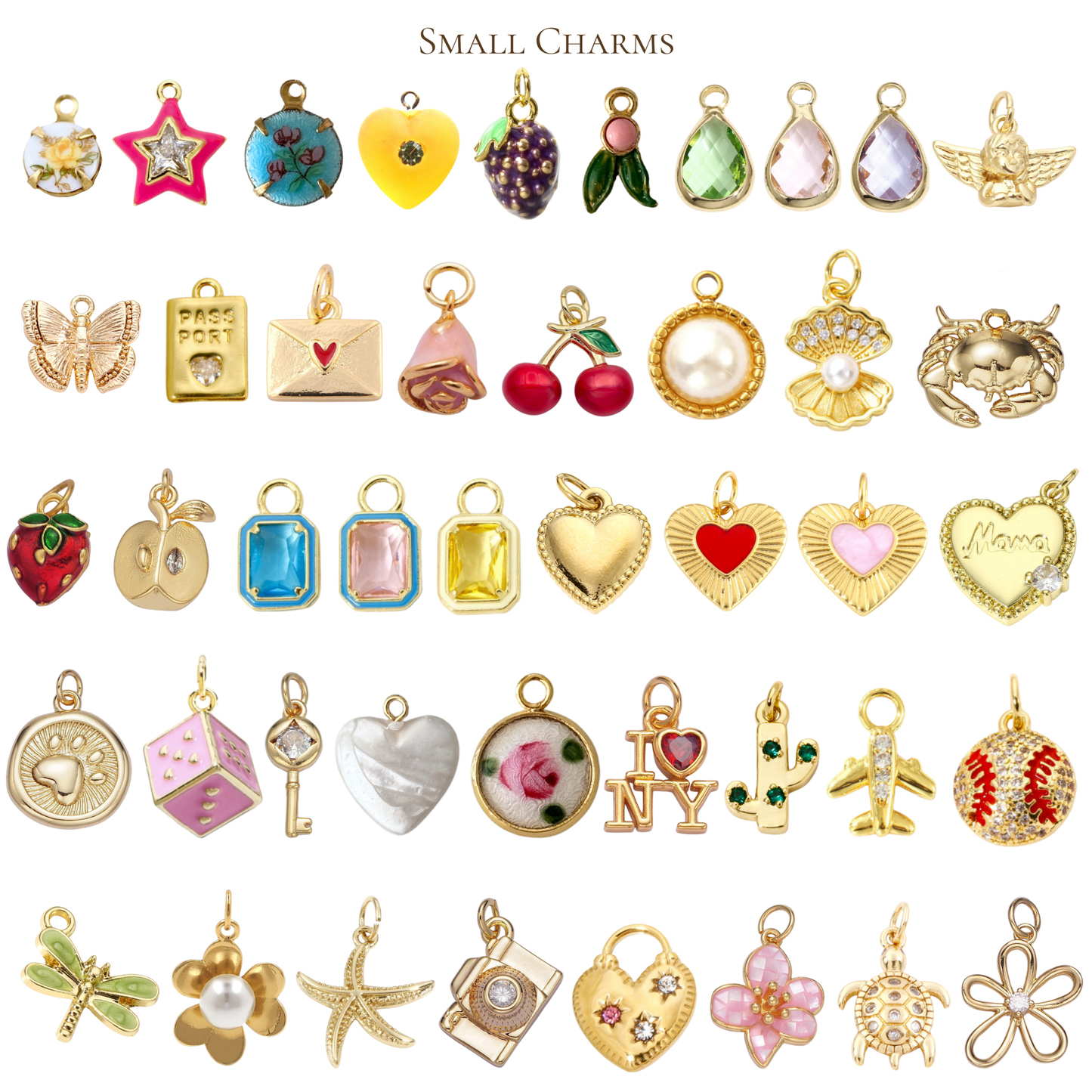 Build Your Own Clip On Charm Necklace - Elisa Charms