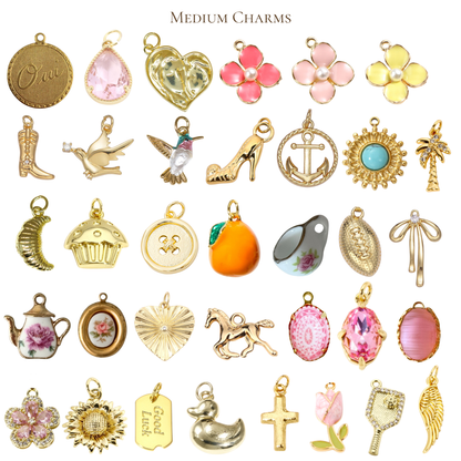 Build Your Own Clip On Charm Necklace - Elisa Charms