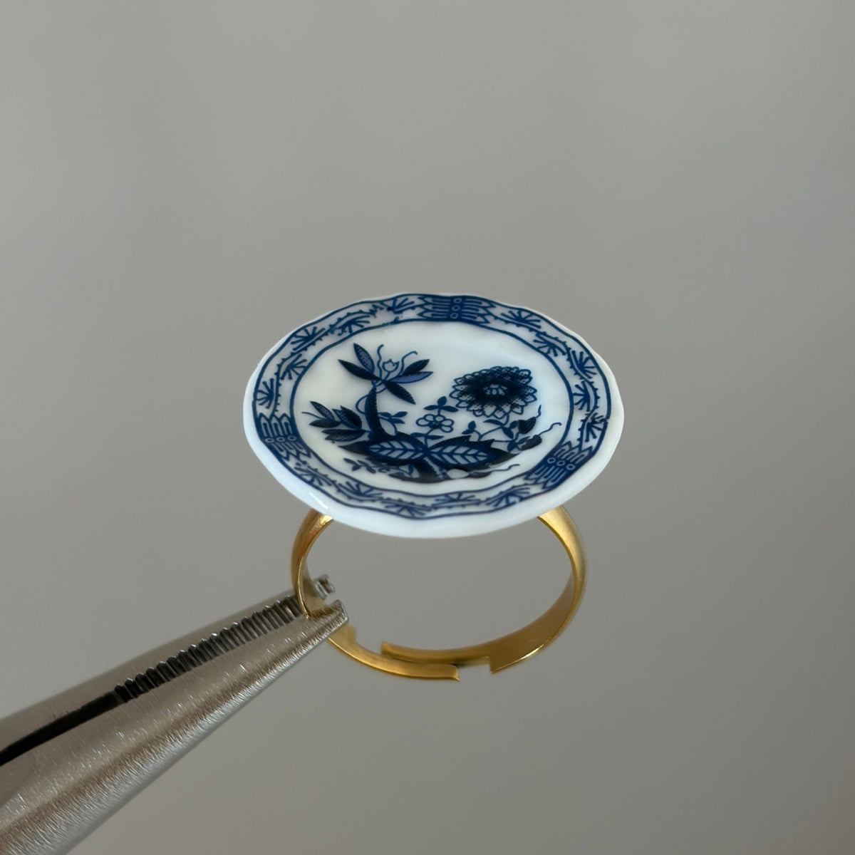 Camille Plate Ring - Elisa Charms