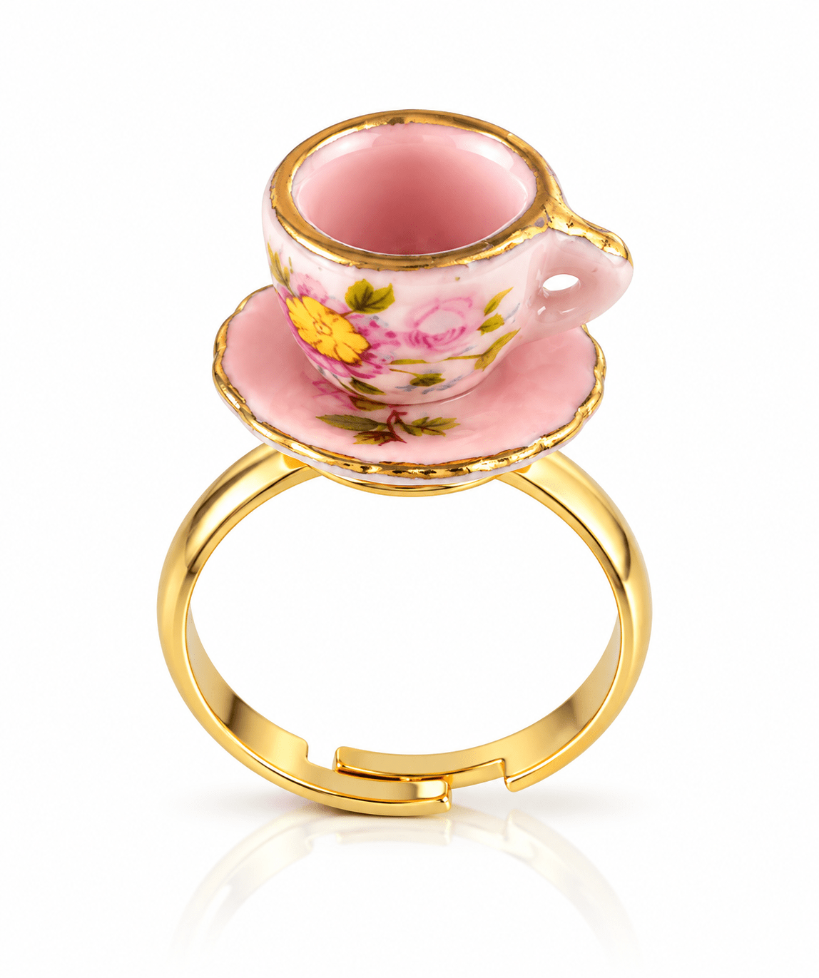 Chloe Teacup Ring - Elisa Charms