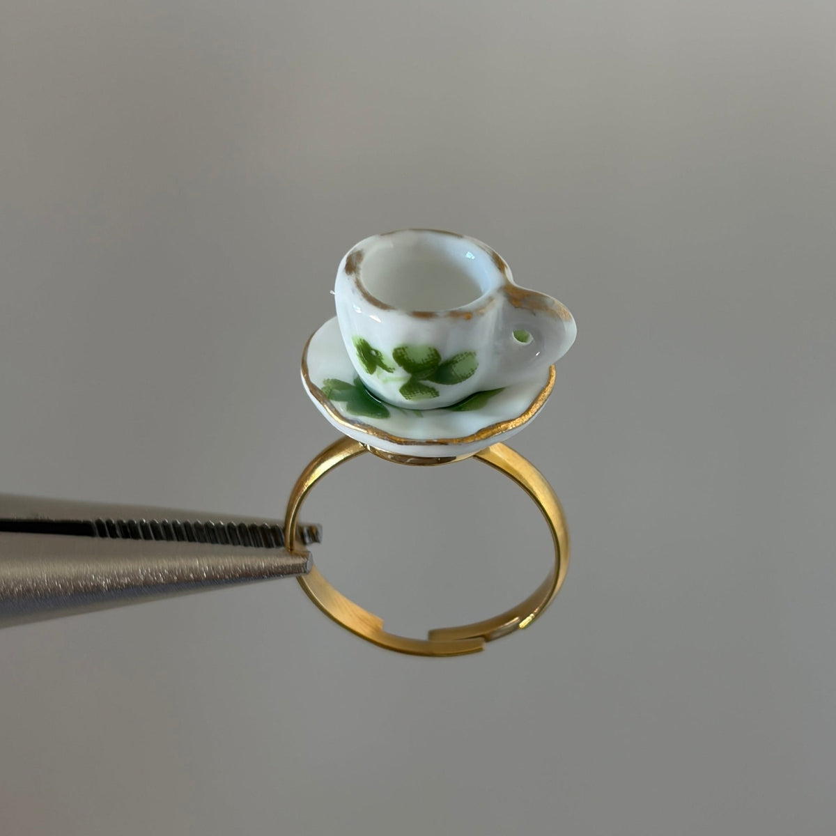 Clover Teacup Ring - Elisa Charms