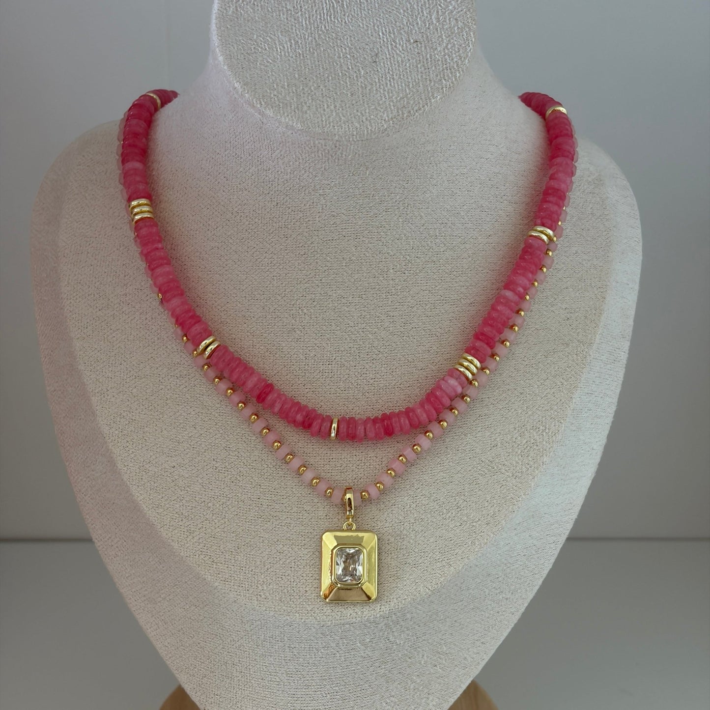 Cora Beaded Necklace - Elisa Charms