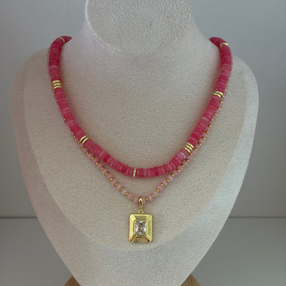 Cora Beaded Necklace - Elisa Charms
