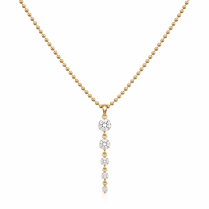 Crystal Pendant Necklace - Elisa Charms