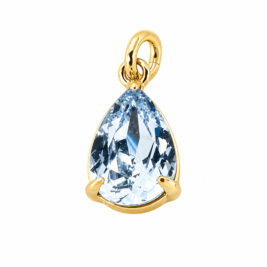 December Birthstone Charm - Elisa Charms