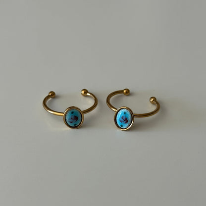 Elisa Floral Ring - Elisa Charms