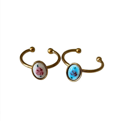 Elisa Floral Ring - Elisa Charms