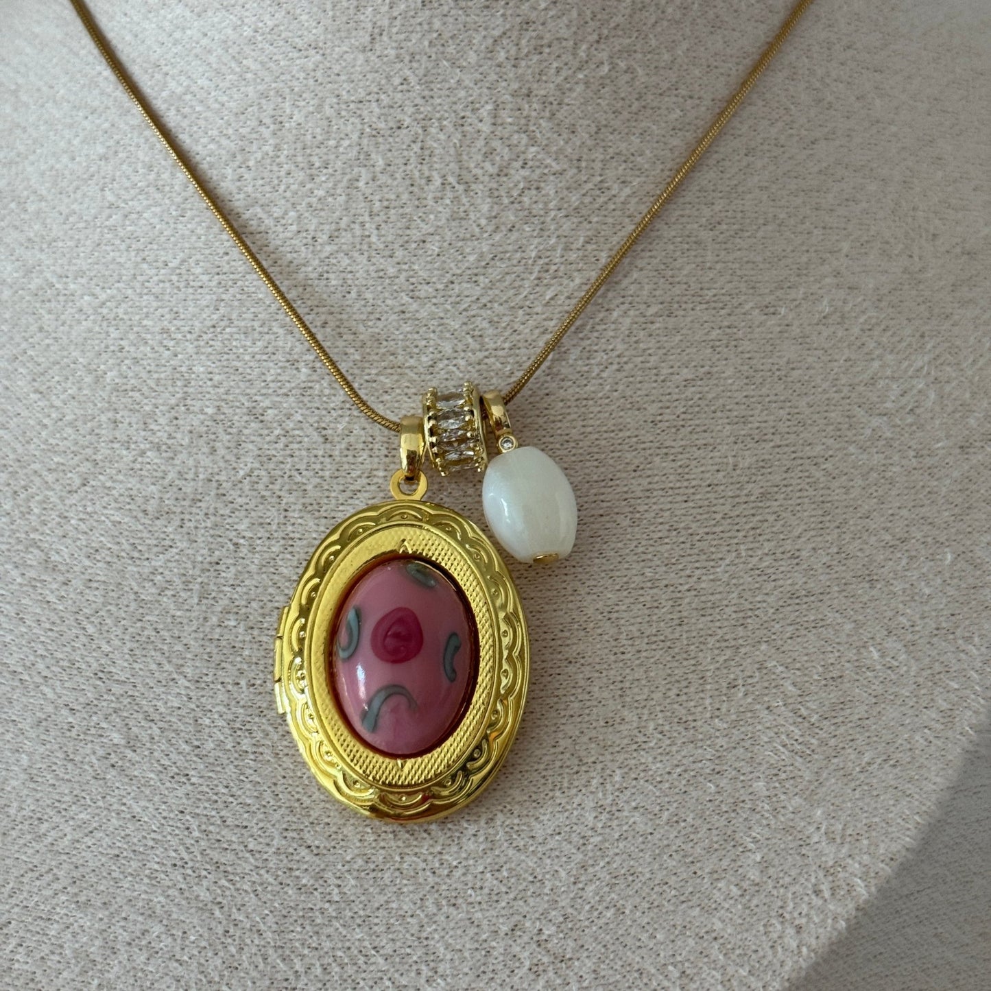 Eloise Locket Pendant - Elisa Charms