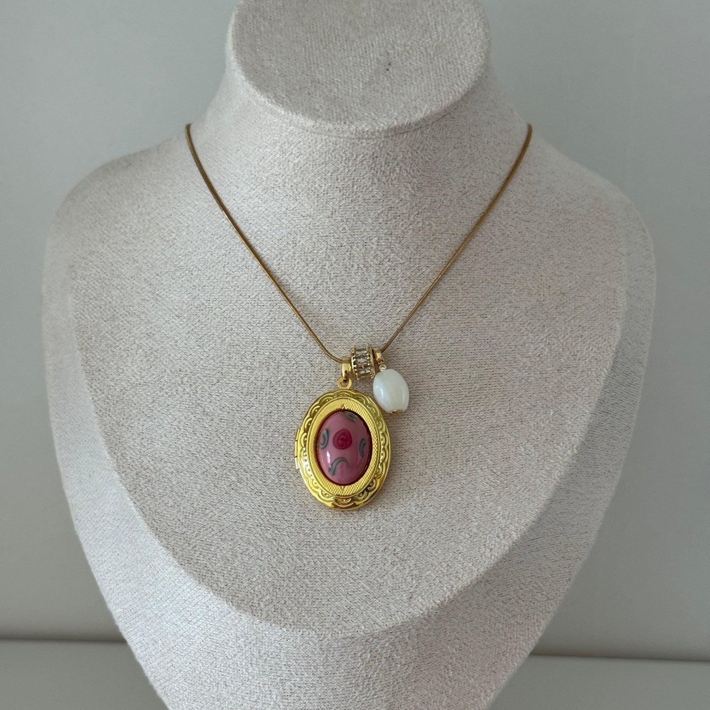 Eloise Locket Pendant - Elisa Charms