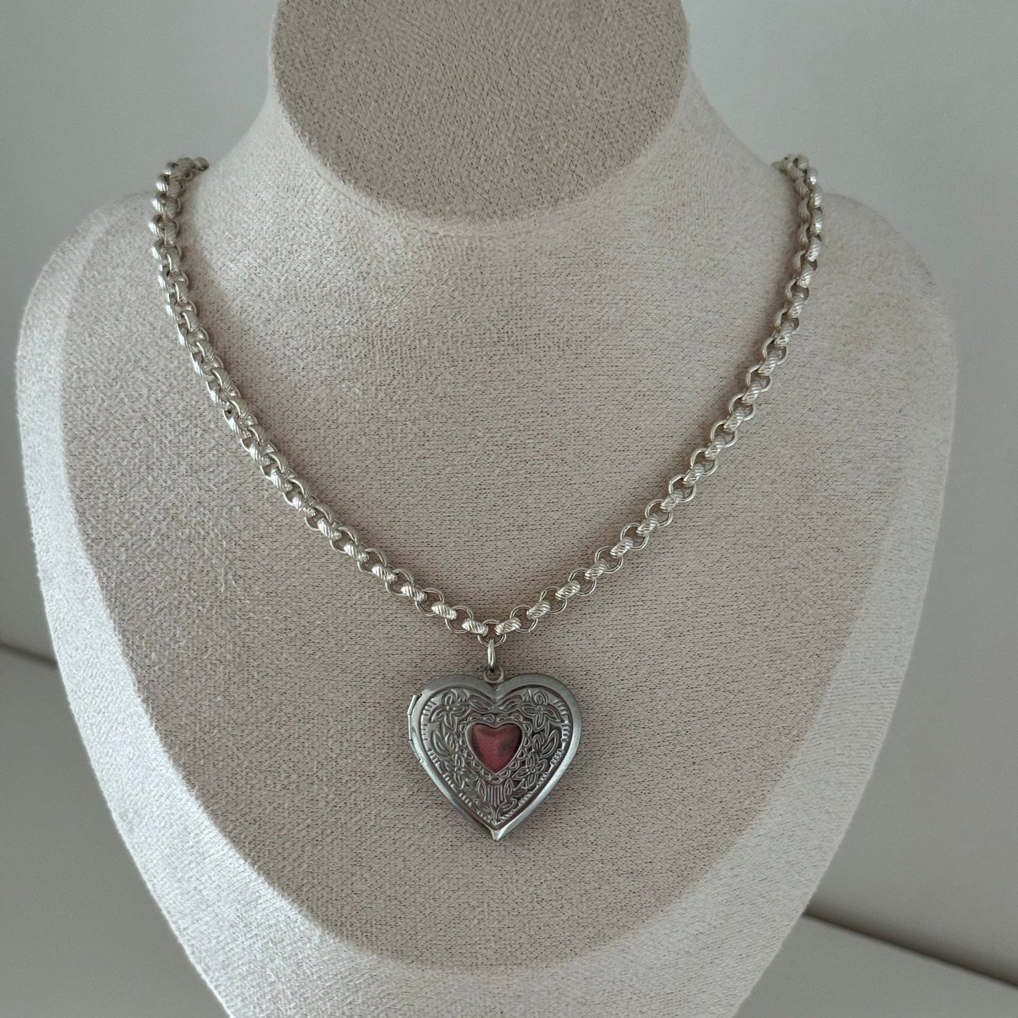 Etoile Silver Locket Necklace - Elisa Charms