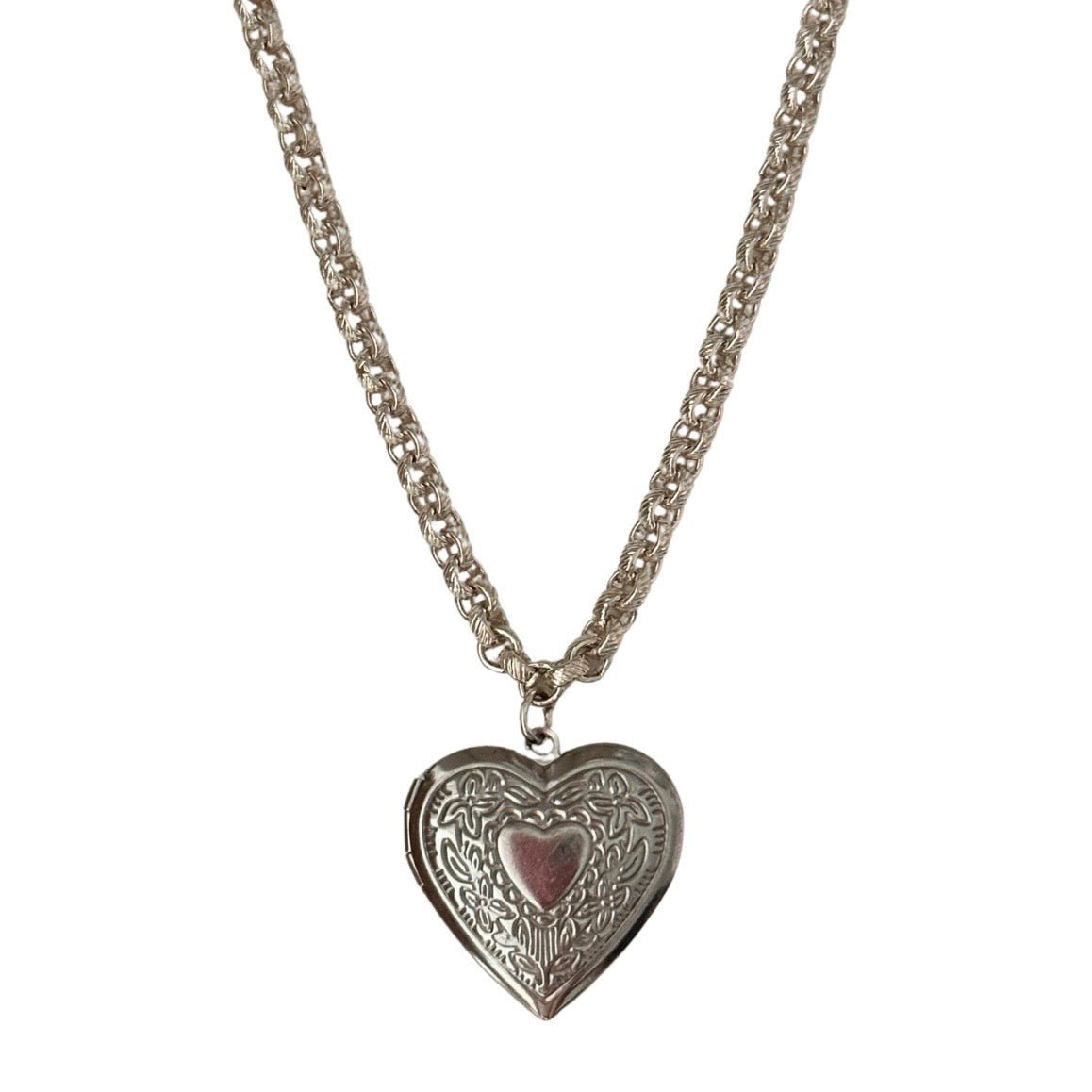 Etoile Silver Locket Necklace - Elisa Charms