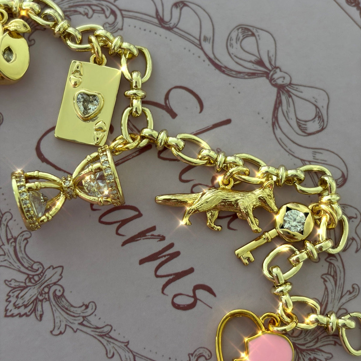 Evangeline's Fairytale Charm Bracelet - Elisa Charms