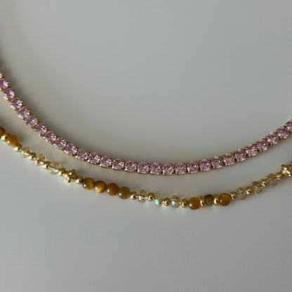 Gina Beaded Necklace - Elisa Charms