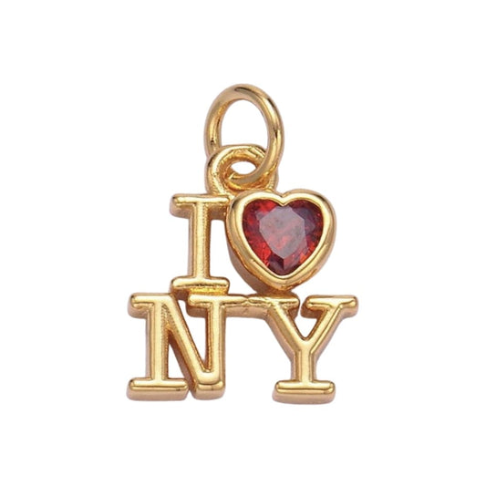 "I ♡ NY" Charm - Elisa Charms