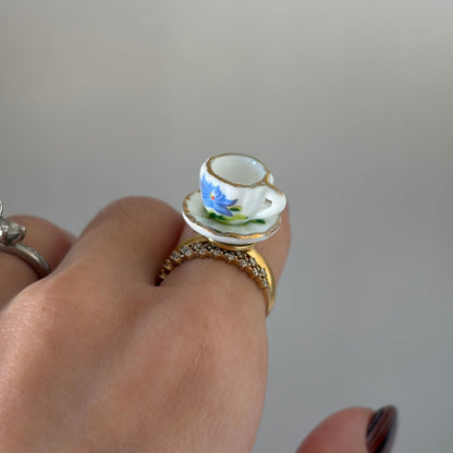 Iris Teacup Ring - Elisa Charms