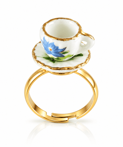 Iris Teacup Ring - Elisa Charms
