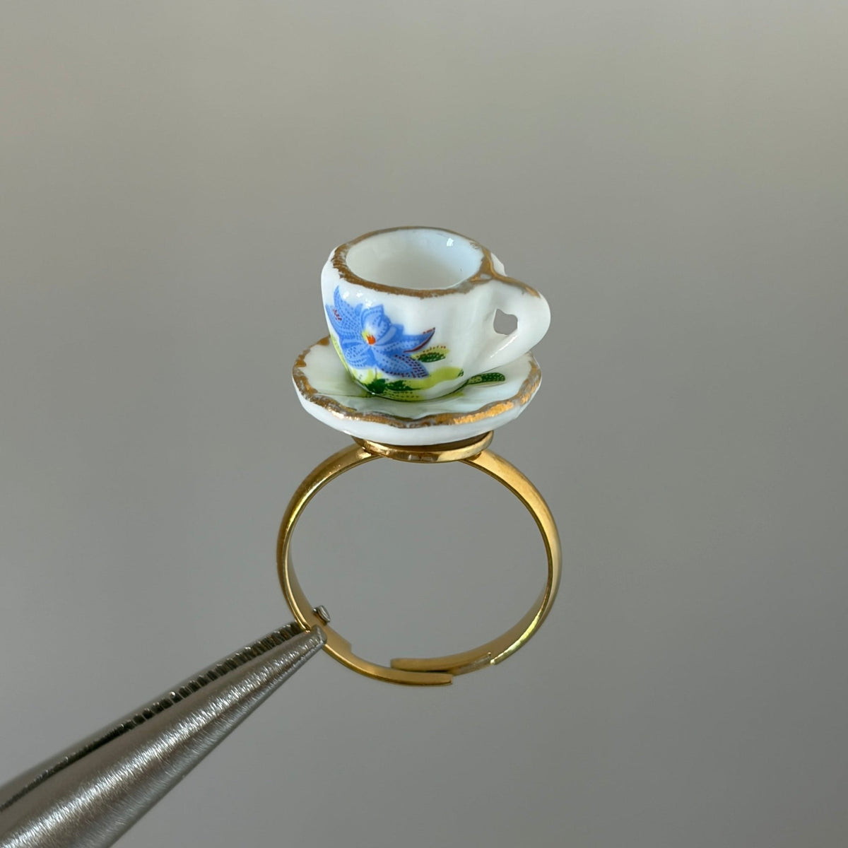 Iris Teacup Ring - Elisa Charms
