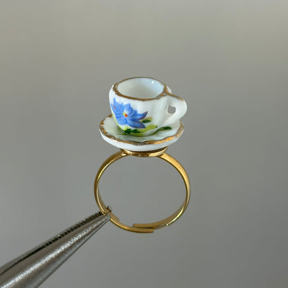 Iris Teacup Ring - Elisa Charms