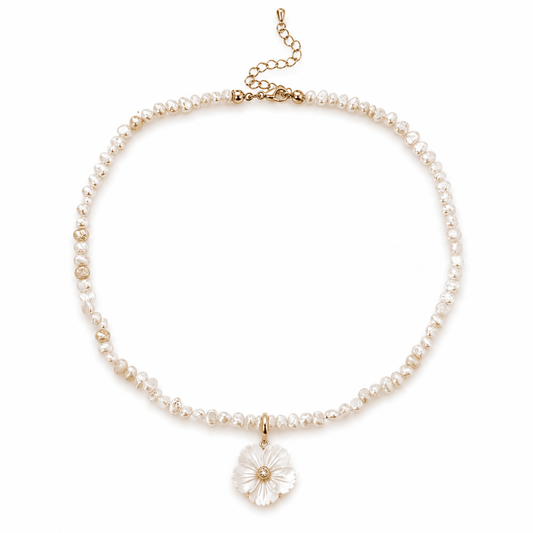 Kiana Pearl Necklace - Elisa Charms