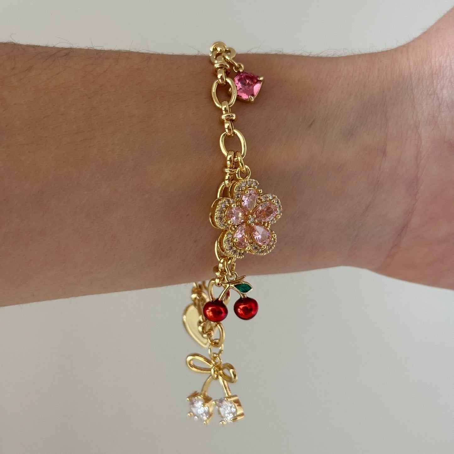 Lola Charm Bracelet - Elisa Charms