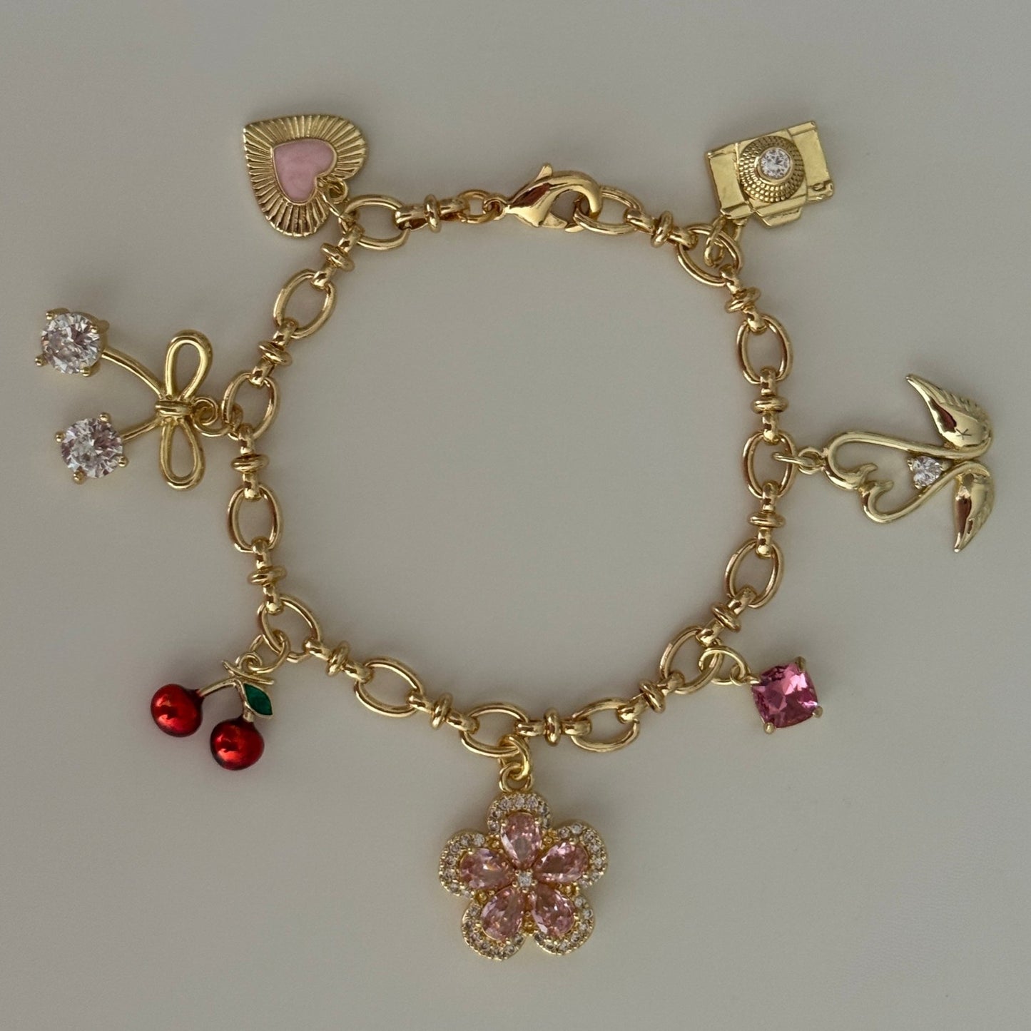Lola Charm Bracelet - Elisa Charms