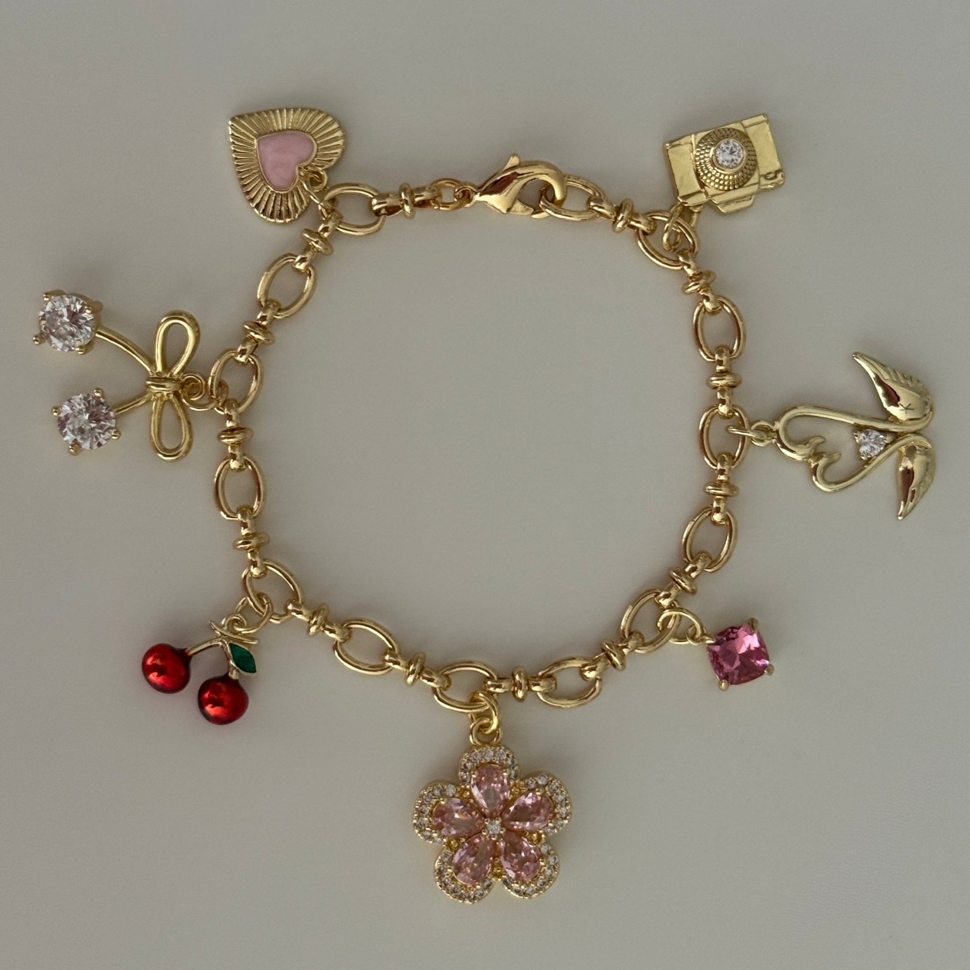 Lola Charm Bracelet - Elisa Charms