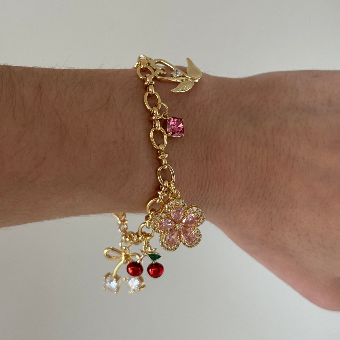 Lola Charm Bracelet - Elisa Charms