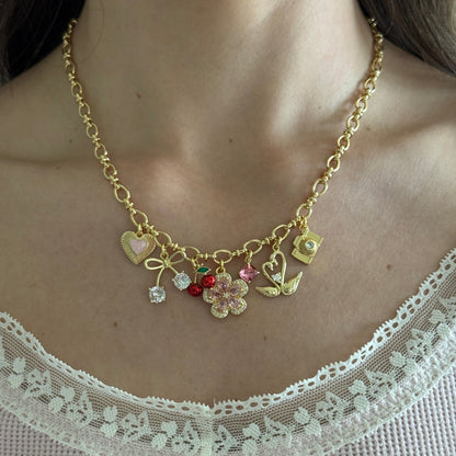 Lola Charm Necklace - Elisa Charms