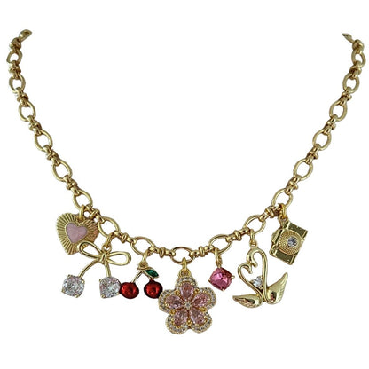 Lola Charm Necklace - Elisa Charms