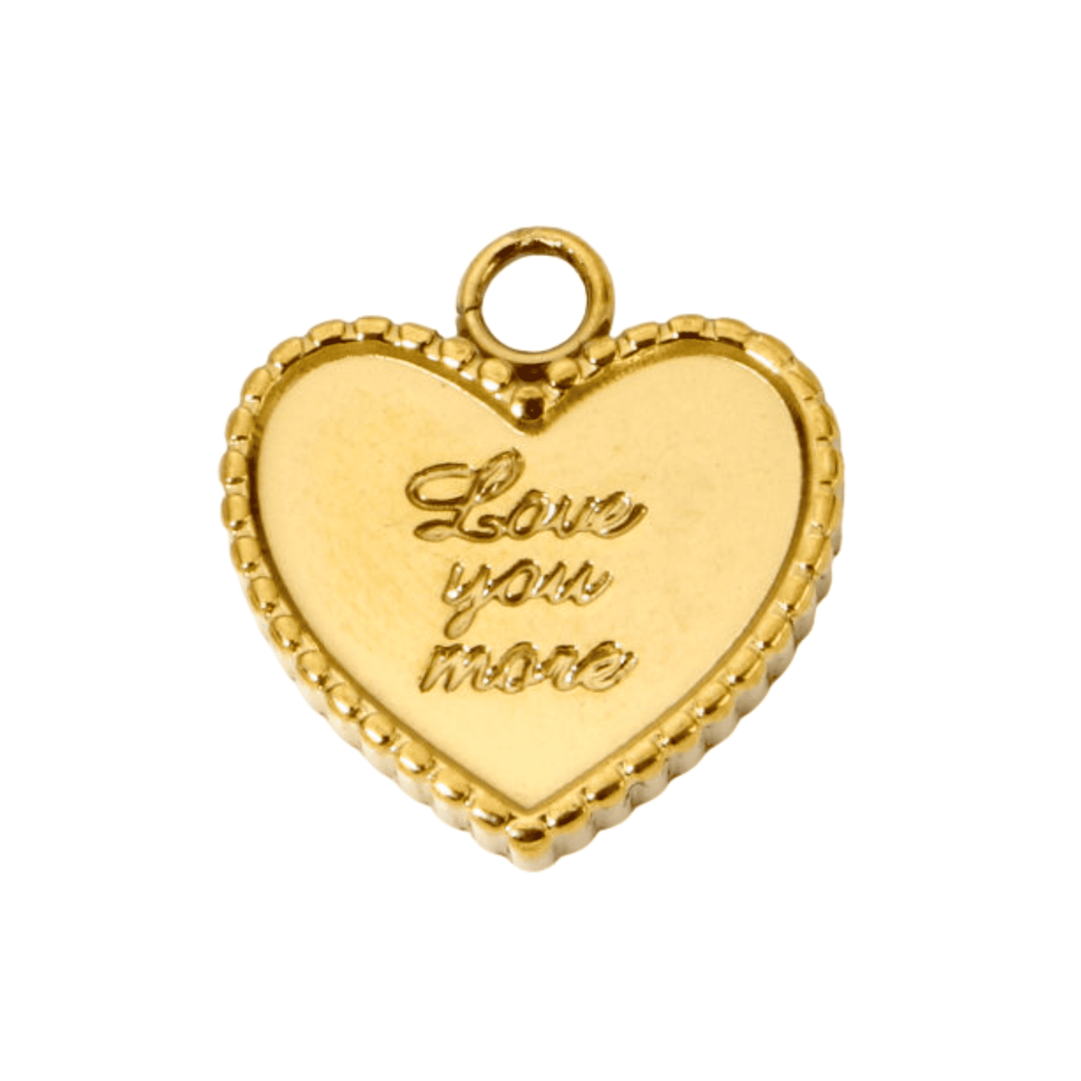 Love You More Charm - Elisa Charms