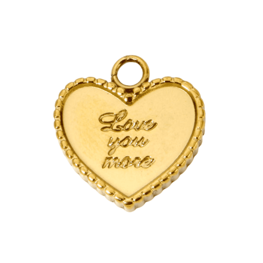 Love You More Charm - Elisa Charms