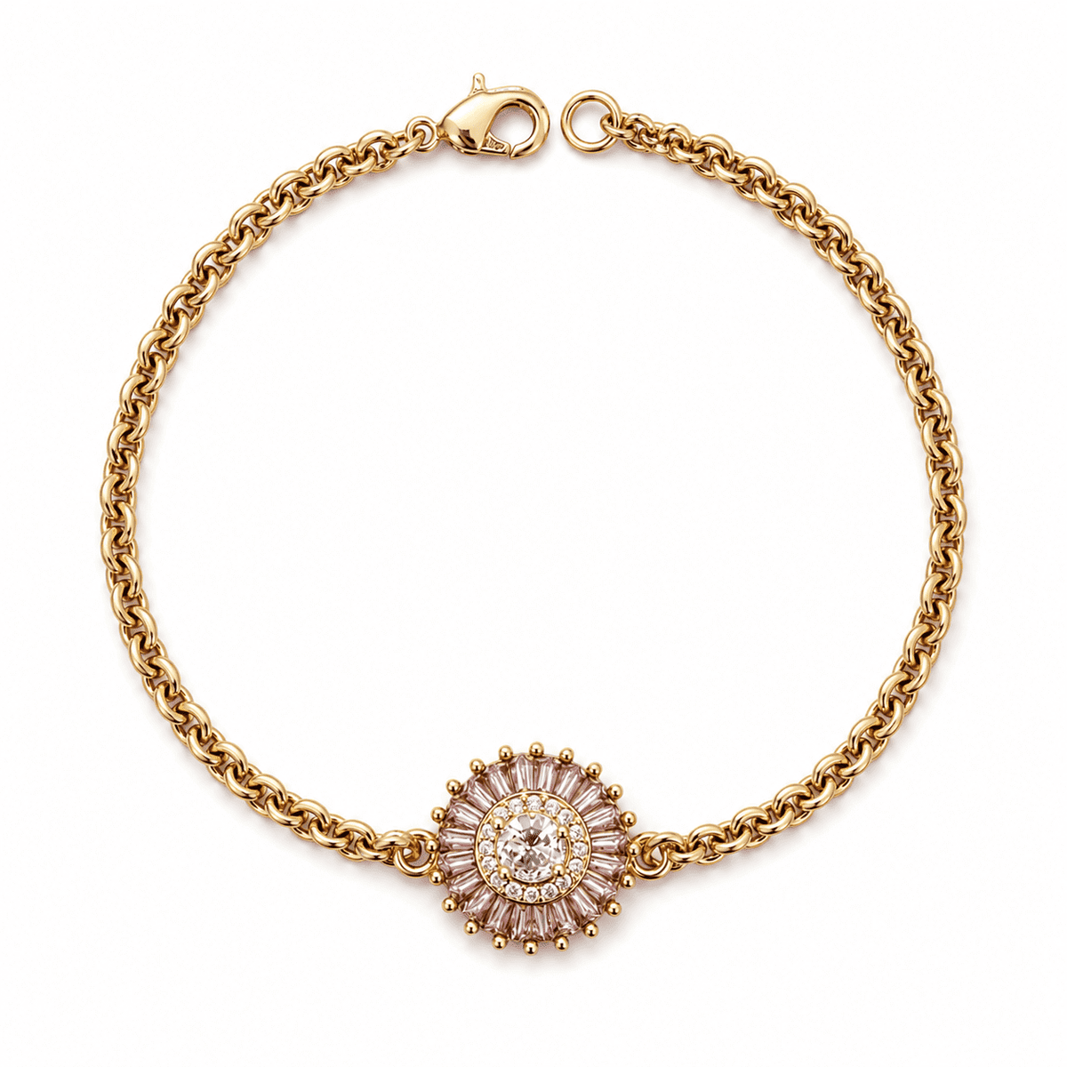 Lucille Medallion Bracelet - Elisa Charms