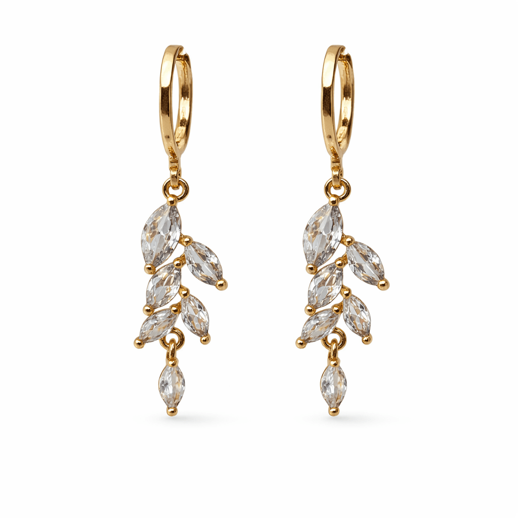 Marquise Drop Earrings - Elisa Charms