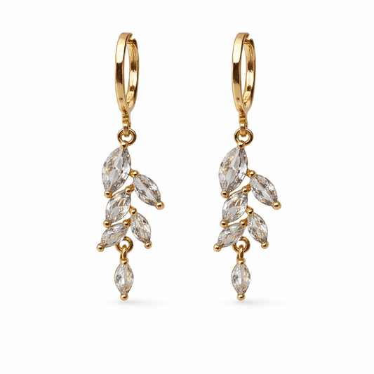Marquise Drop Earrings - Elisa Charms