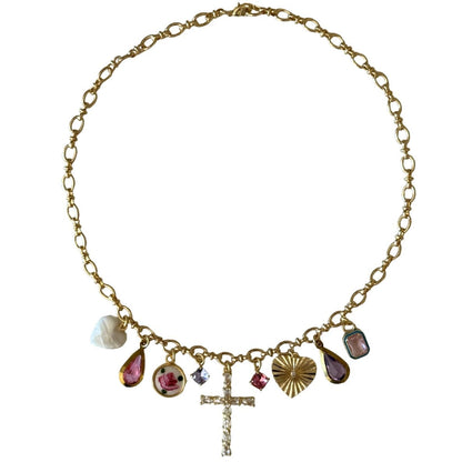 Mary Charm Necklace - Elisa Charms