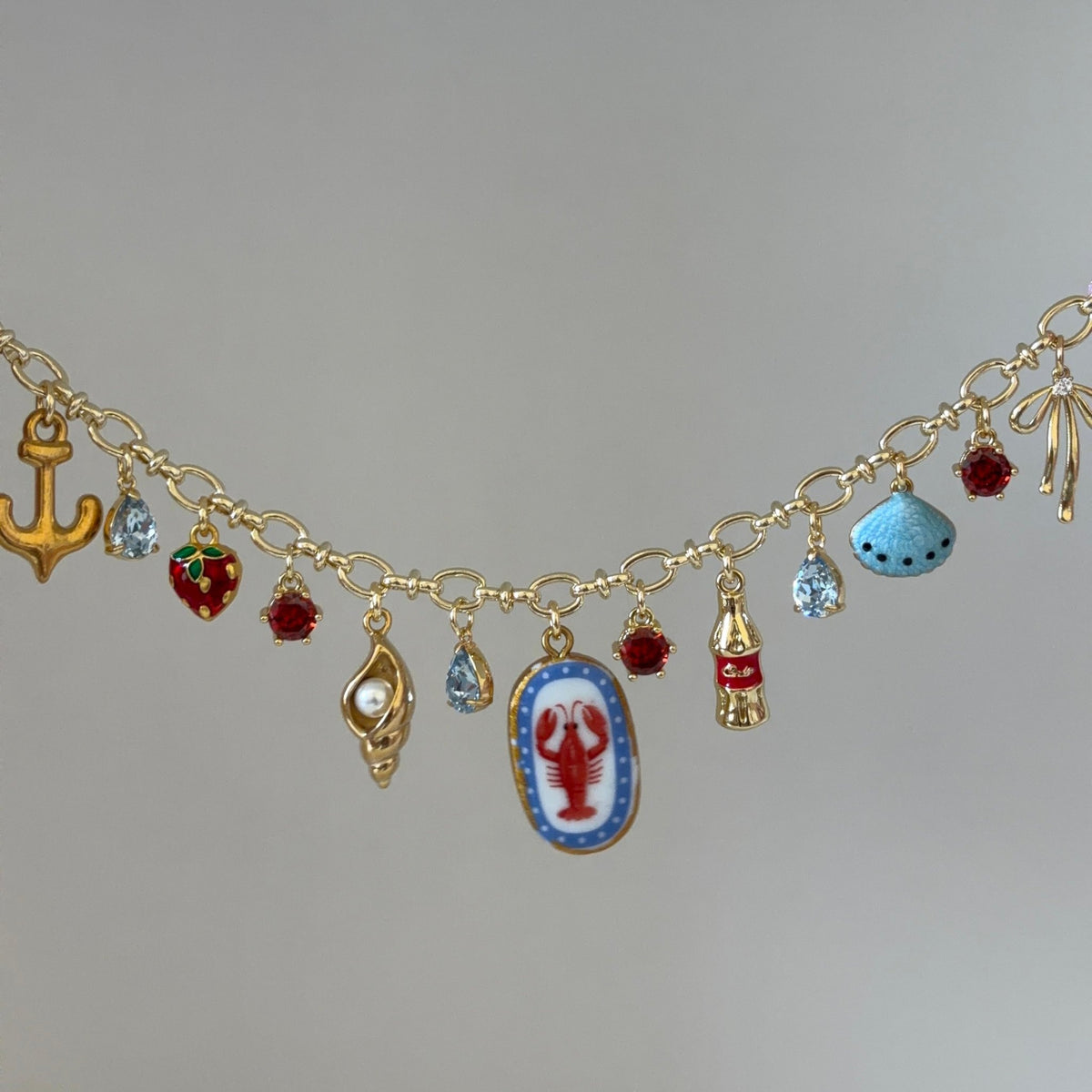 "New England Summer" Charm Bracelet - Elisa Charms