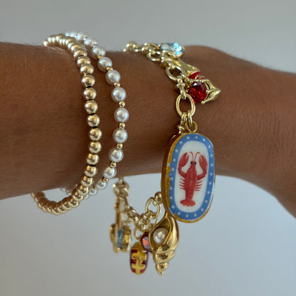"New England Summer" Charm Bracelet - Elisa Charms