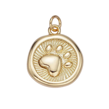 Paw Print Charm
